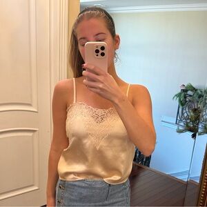 Forever 21 silk lace top